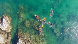 Amazing Glass Bottomed Kayaks unique in Vietnam