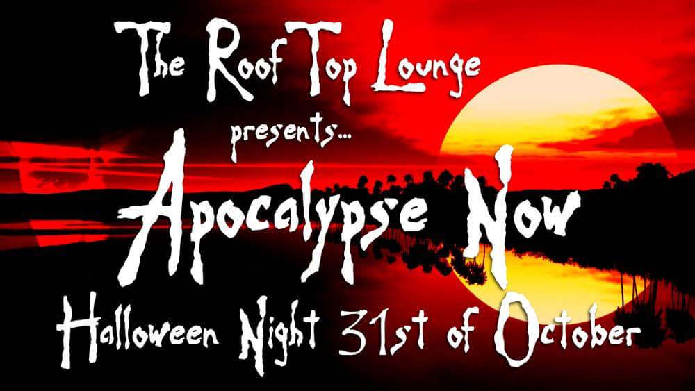 rooftop lounge halloween party