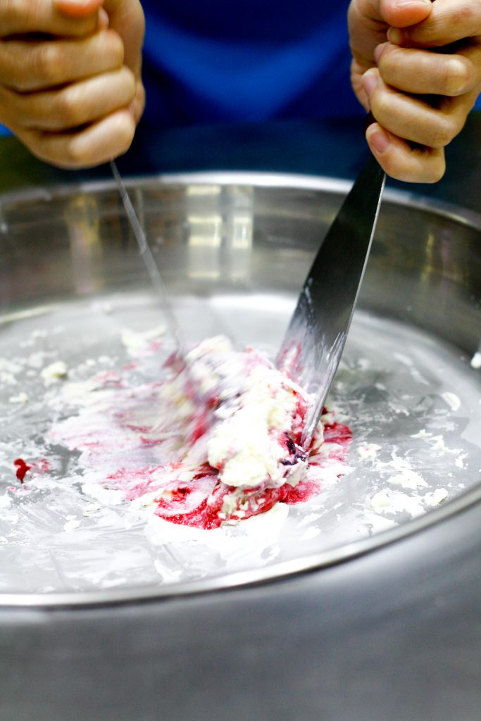 Making Ice Cream at Ice Pan