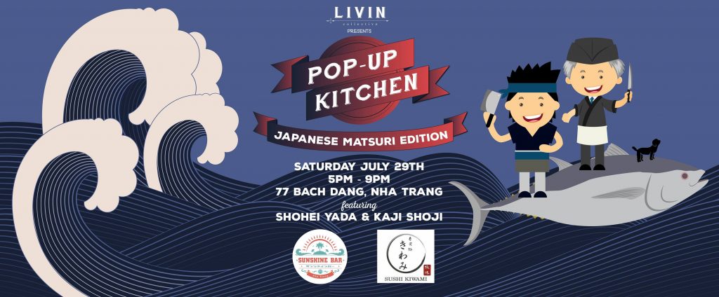 Pop Up Kitchen Japanese LIVINcollective Nha Trang