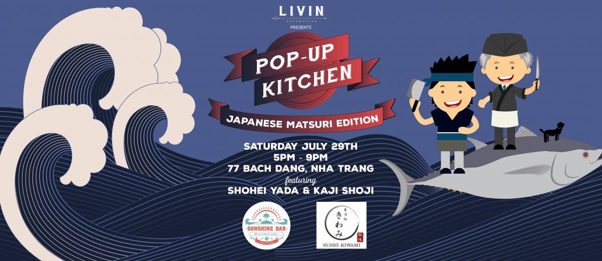 Pop Up Kitchen Japanese LIVINcollective Nha Trang